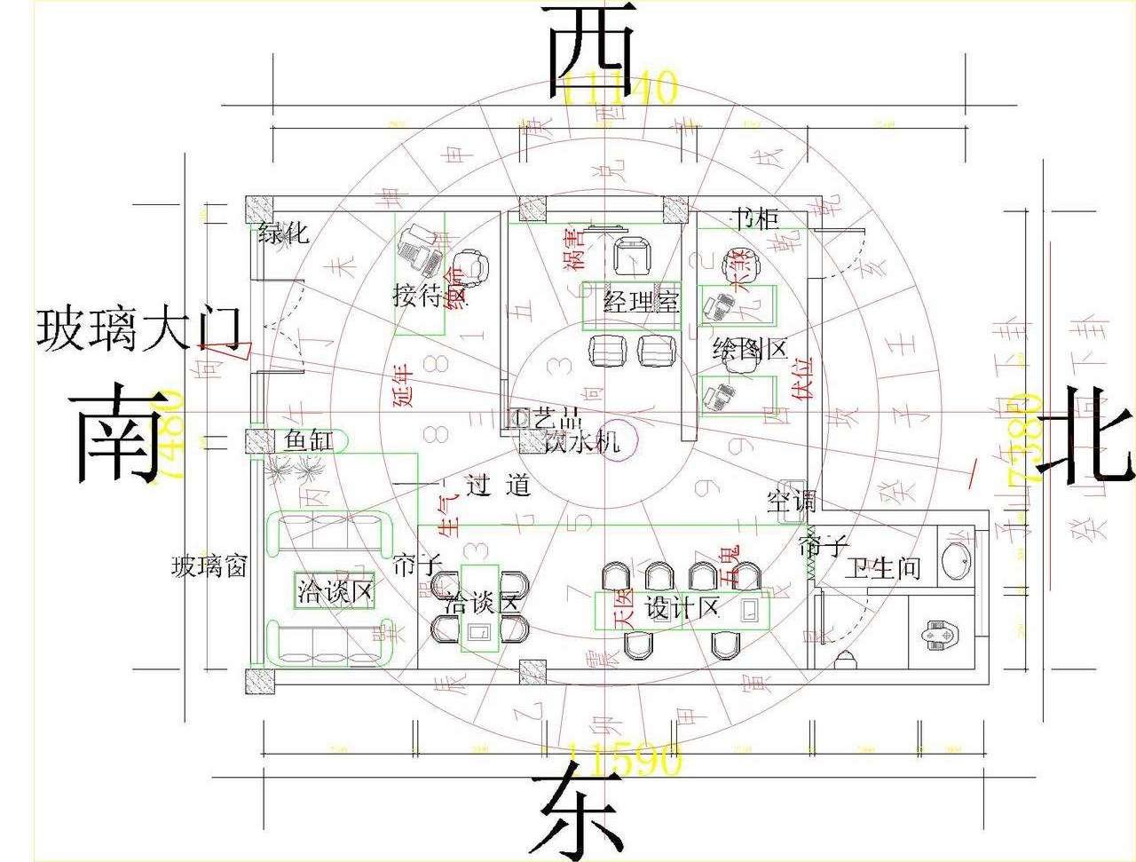 公司財(cái)務(wù)辦公室擺放財(cái)神位置圖 設(shè)計(jì)師極